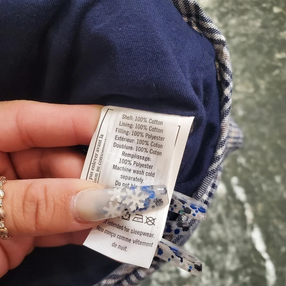 Janie & Jack Plaid Puffer Vest - Picture 4 of 5